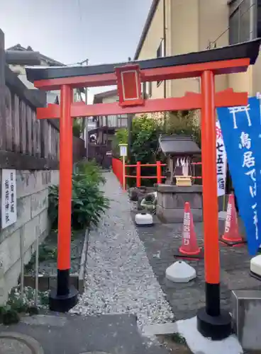 市来嶋神社の鳥居