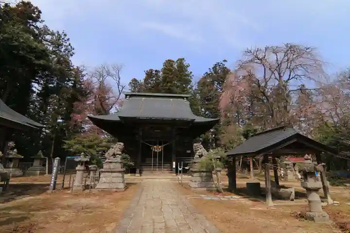 田村神社の本殿・本堂