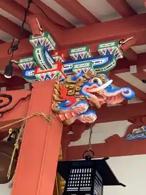 柏原八幡宮の芸術