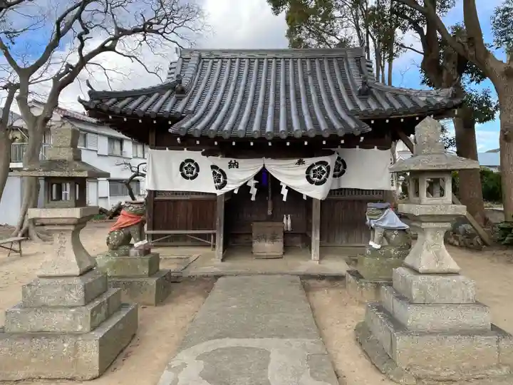 素盞嗚神社の本殿・本堂