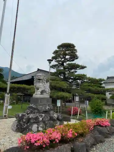 上田大神宮の狛犬