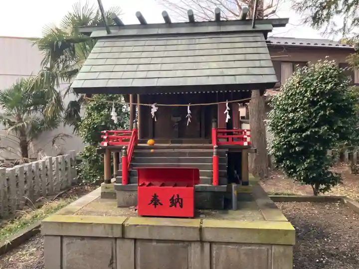 新田稲荷神社の末社・摂社