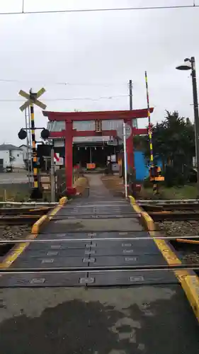 右京塚神社の鳥居