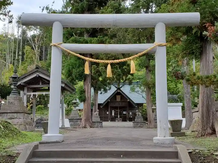 壮瞥神社の鳥居