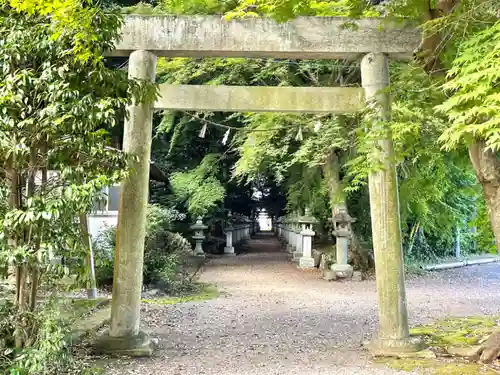 布氣皇舘太神社の鳥居