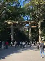 明治神宮の鳥居