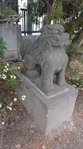 越谷香取神社の狛犬