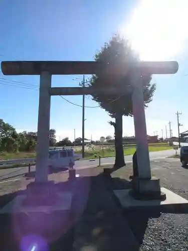 香取神社の鳥居