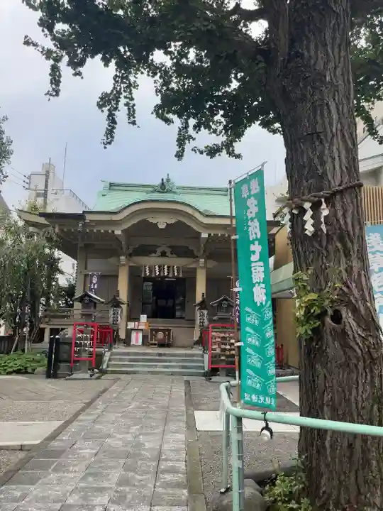 矢先稲荷神社の本殿・本堂