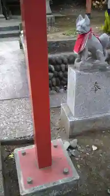 門田稲荷神社の狛犬
