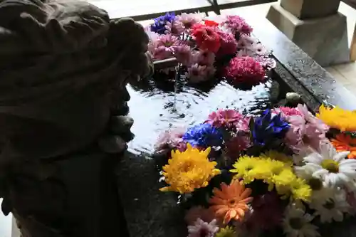 滑川神社 - 仕事と子どもの守り神の手水