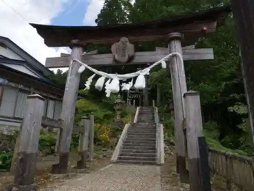 早池峯神社の鳥居