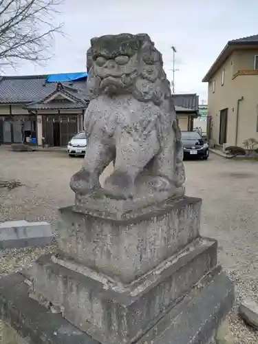 鹿島御子神社の狛犬