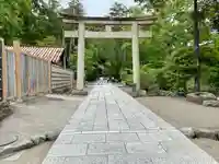 白旗神社の鳥居