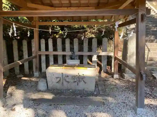 恵那神社の手水