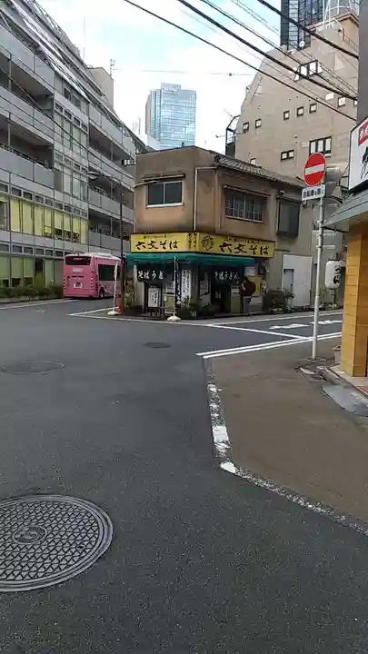 出世稲荷神社(柳森神社境外摂社)の周辺