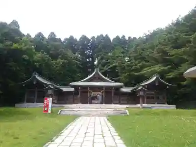 函館護國神社の本殿・本堂