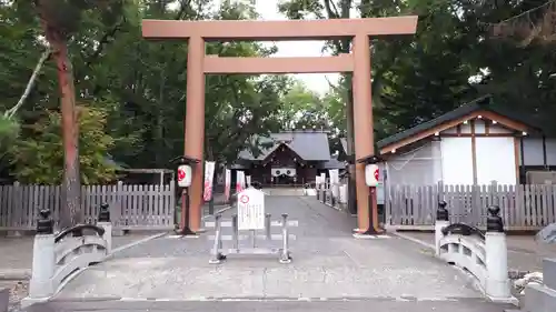 旭川神社の鳥居