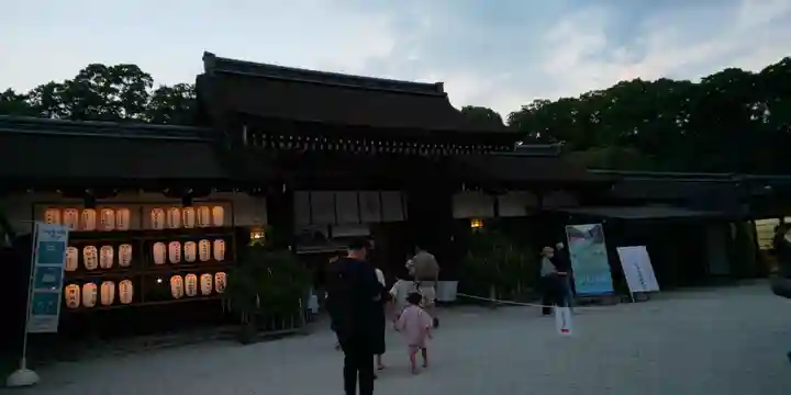 賀茂御祖神社(下鴨神社)の山門・神門