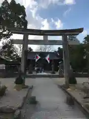 松江神社の鳥居