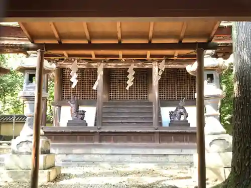 杭全神社の本殿