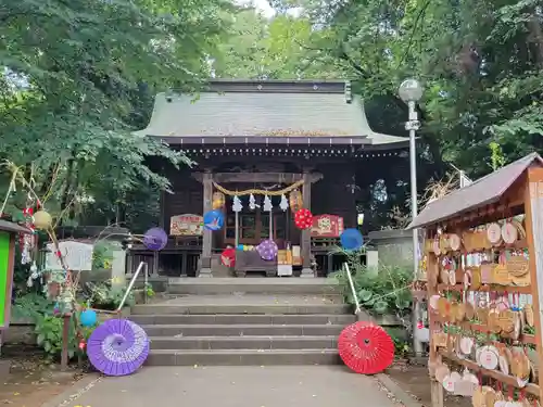 馬場氷川神社の本殿