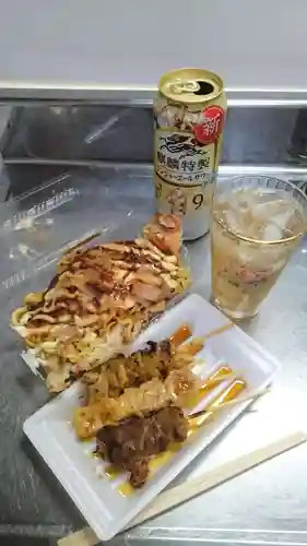 旗岡八幡神社の食事