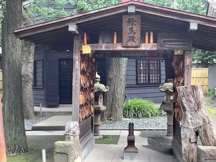 金山神社(若宮八幡宮境内社)の絵馬