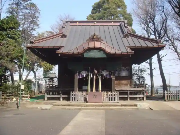 牟礼神明社の本殿・本堂