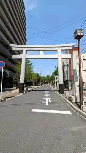 葛飾八幡宮の鳥居