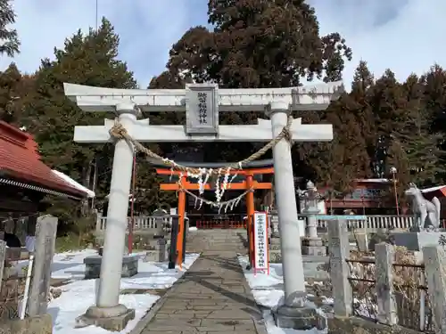 鼬幣稲荷神社の鳥居