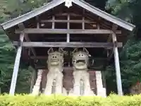 八王子神社の狛犬