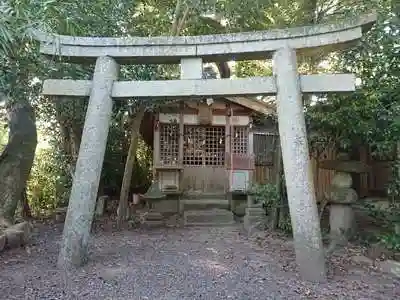 粟嶋神社の鳥居