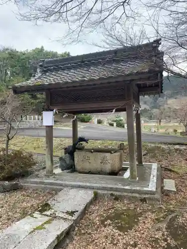黒田神社の手水舎