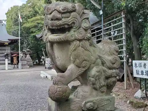 片山八幡神社の狛犬