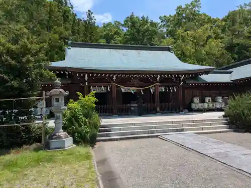 山梨縣護國神社の本殿・本堂