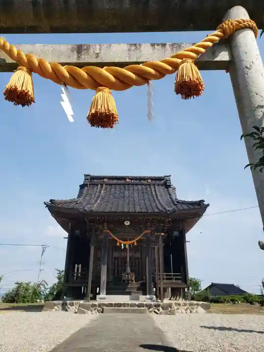 天王山神社の本殿・本堂