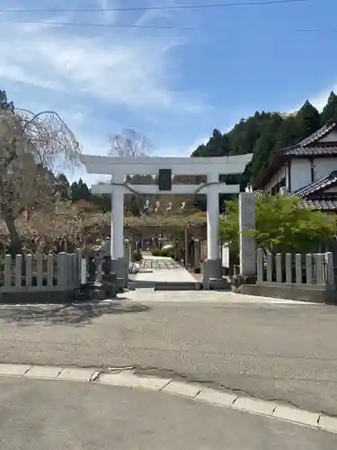 金蛇水神社の鳥居