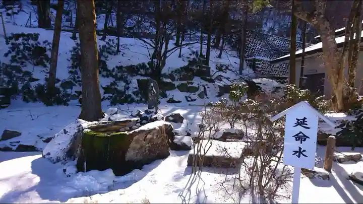 中禅寺の手水舎