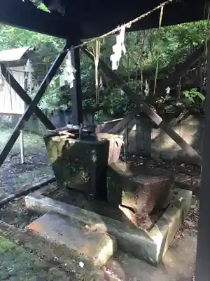 天照皇御祖神社の手水舎