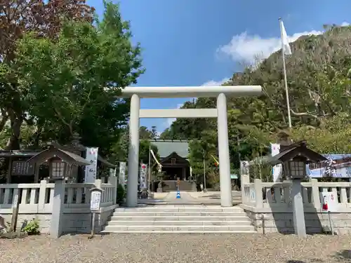 天津神明宮の鳥居