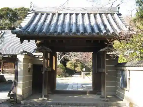 浄光明寺の山門