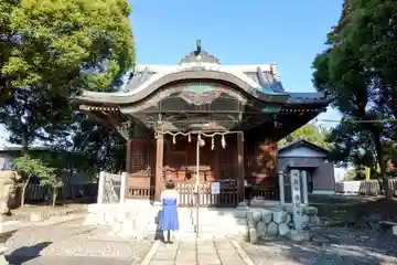 伊富神社の本殿・本堂