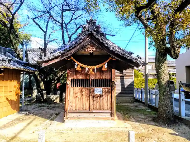 津島社の本殿・本堂