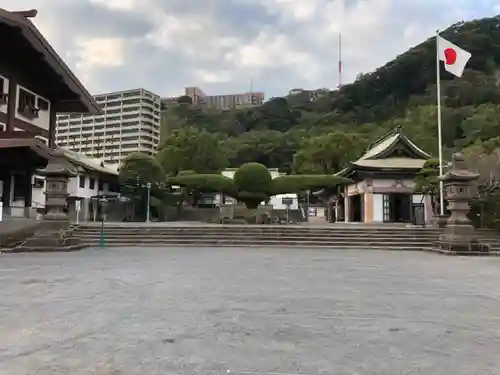 照國神社の景色