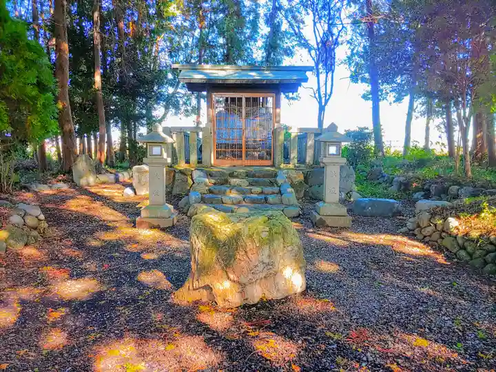 恩田社の本殿・本堂