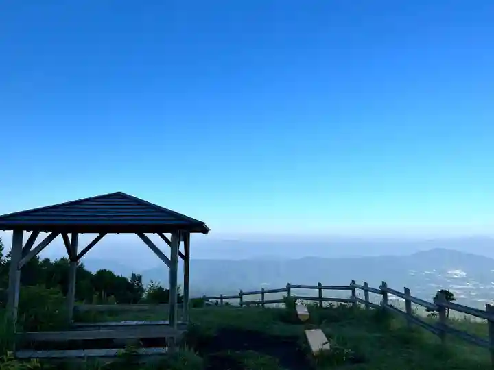禰固岳神社の景色