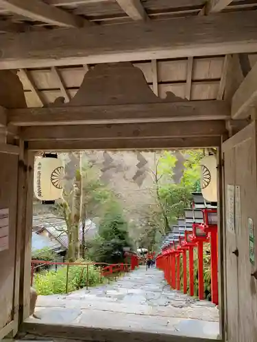 貴船神社の山門・神門