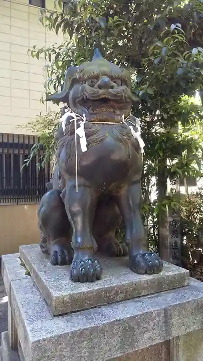 愛宕神社の狛犬