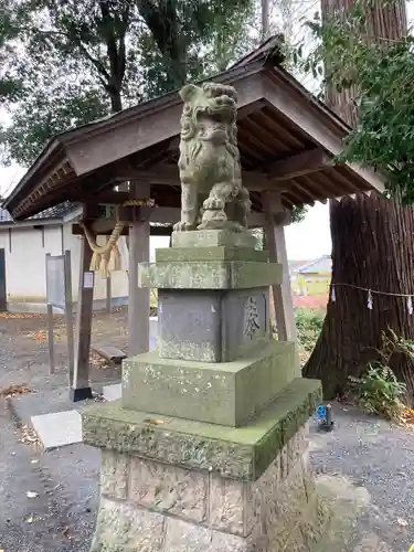 糀谷八幡宮の狛犬